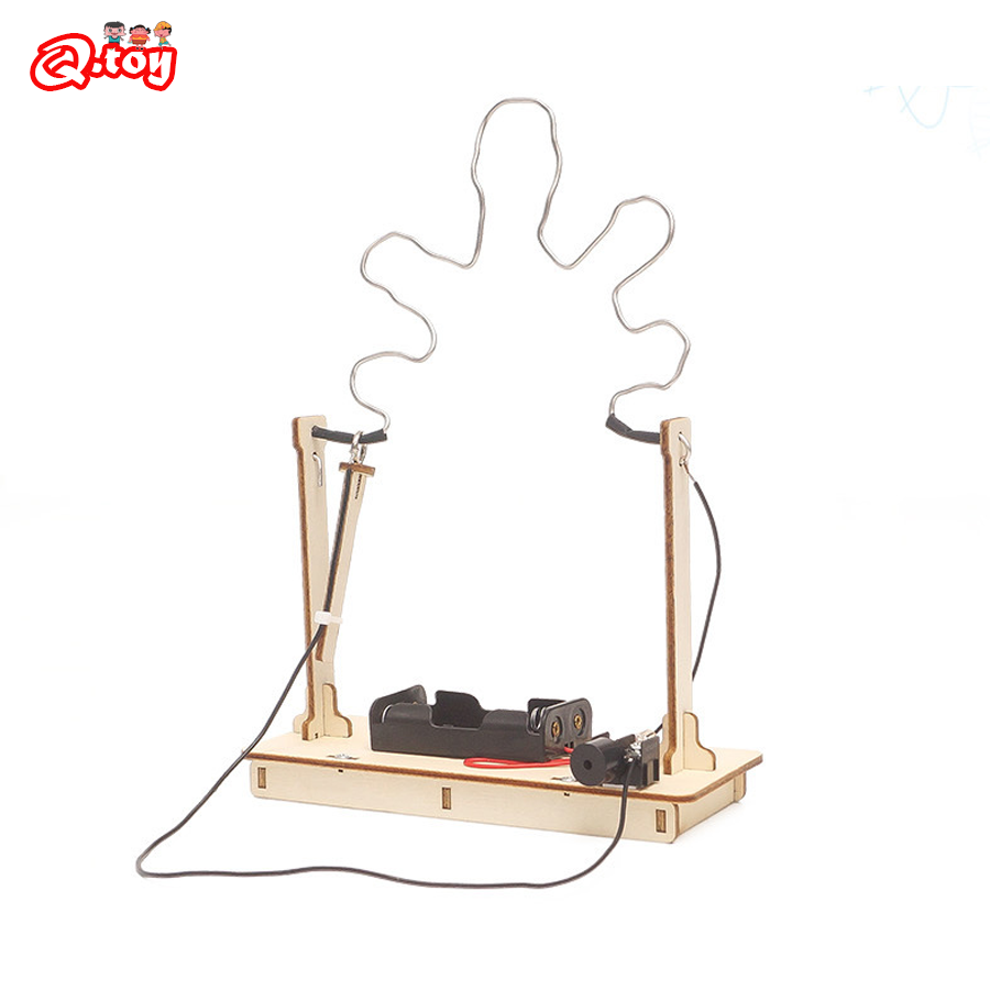 Science Project Kit - ชุดของเล่น STEM DIY เทคโนโลยีวิทยาศาสตร์ ชุดอุปกรณ์ทดลอง ชุดเกมปริศนาไม้เพื่อการเรียนรู้และการศึกษา
