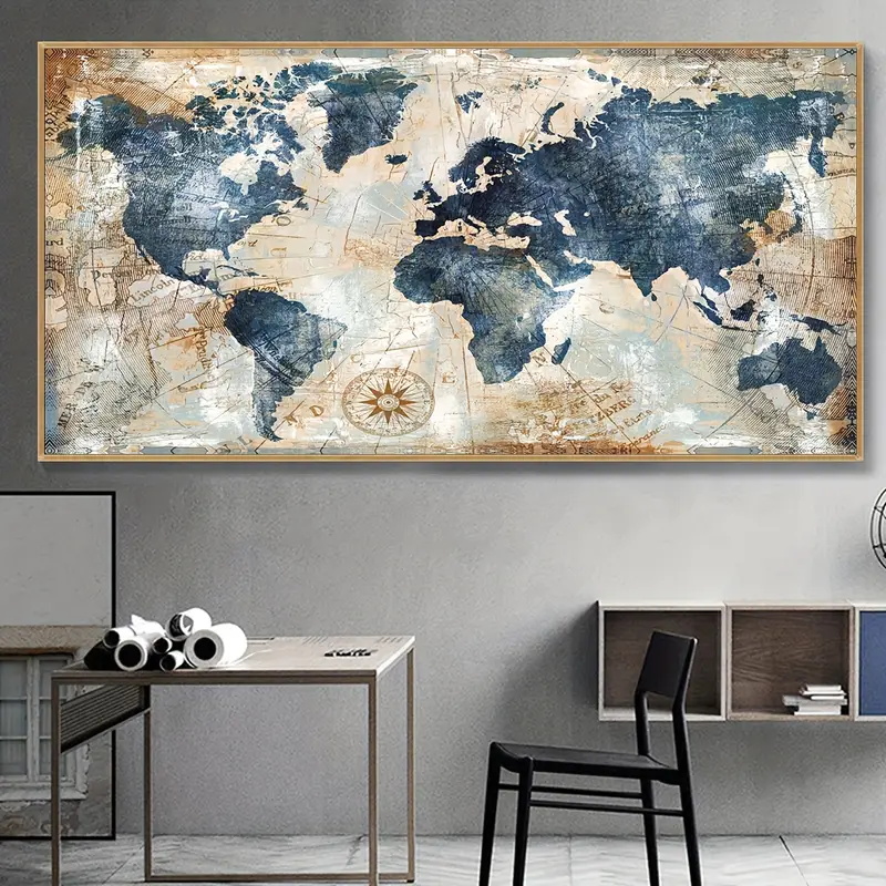1 PC โปสเตอร์ผ้าใบ VINTAGE Art - Star Map Poster บทวิจารณ์และราคา