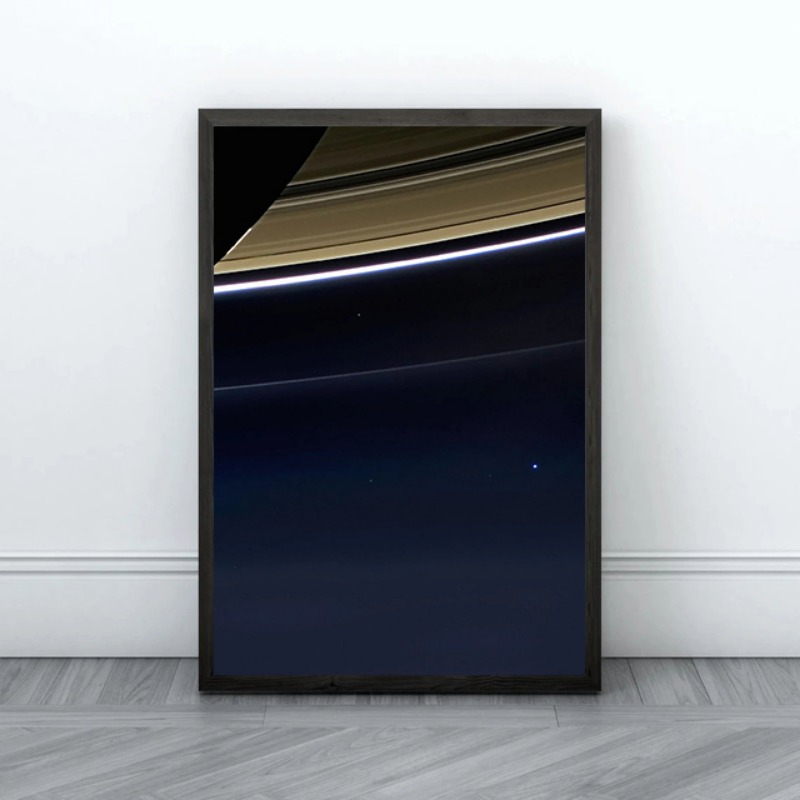 Pale Blue Dot พิมพ์โปสเตอร์ Vo - Star Map Poster บทวิจารณ์และราคา