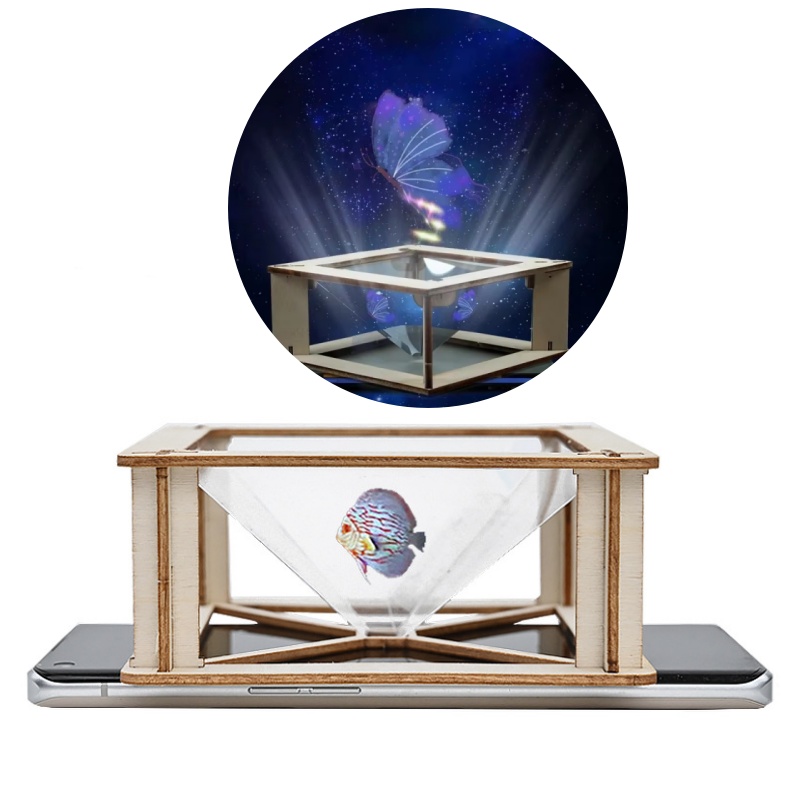 ชุดเครื่องฉายภาพโฮโลแกรม 3 มิต - Science Project Kit บทวิจารณ์และราคา