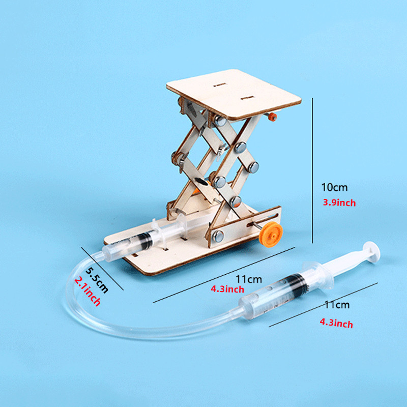 1 ชิ้น DIY การทดลองไฮดรอลิกยกเ - Science Project Kit บทวิจารณ์และราคา