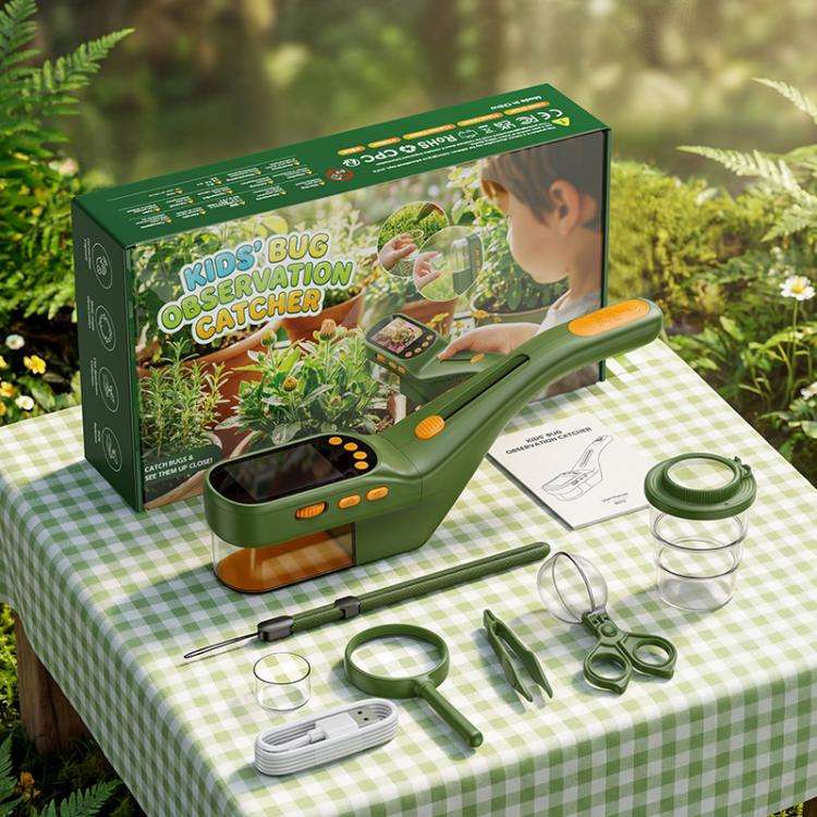 กล้องจุลทรรศน์พลาสติกสำหรับเด็ - Science Kit บทวิจารณ์และราคา